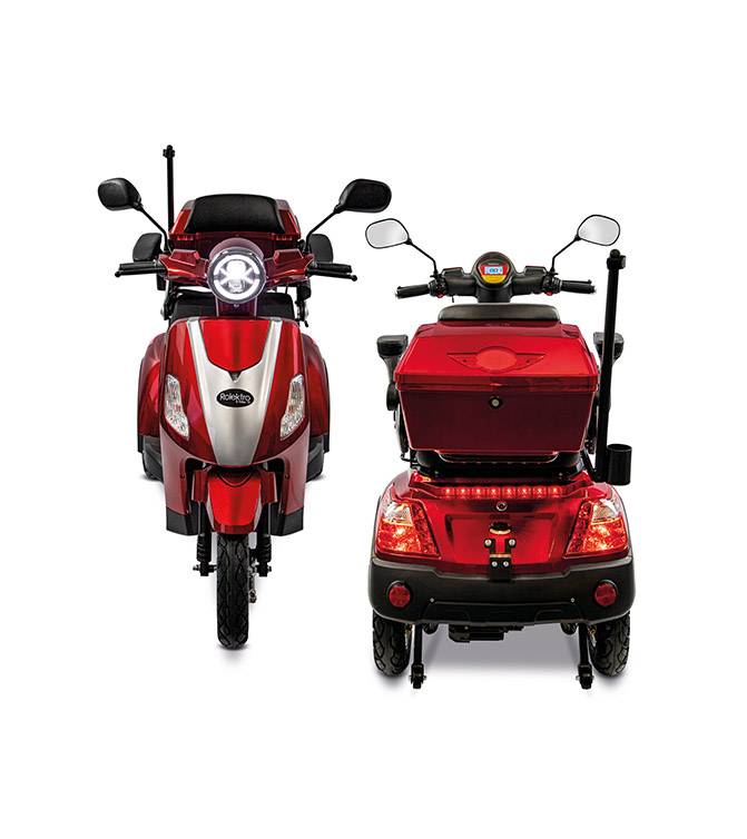 Rolektro, E-Trike 15 V.3 Lithium, Rot, 60-30AH Akku, 1000 Watt Rolektro, E-Trike 15 V.3 Lithium, Rot, 60-30AH Akku, 1000 Watt